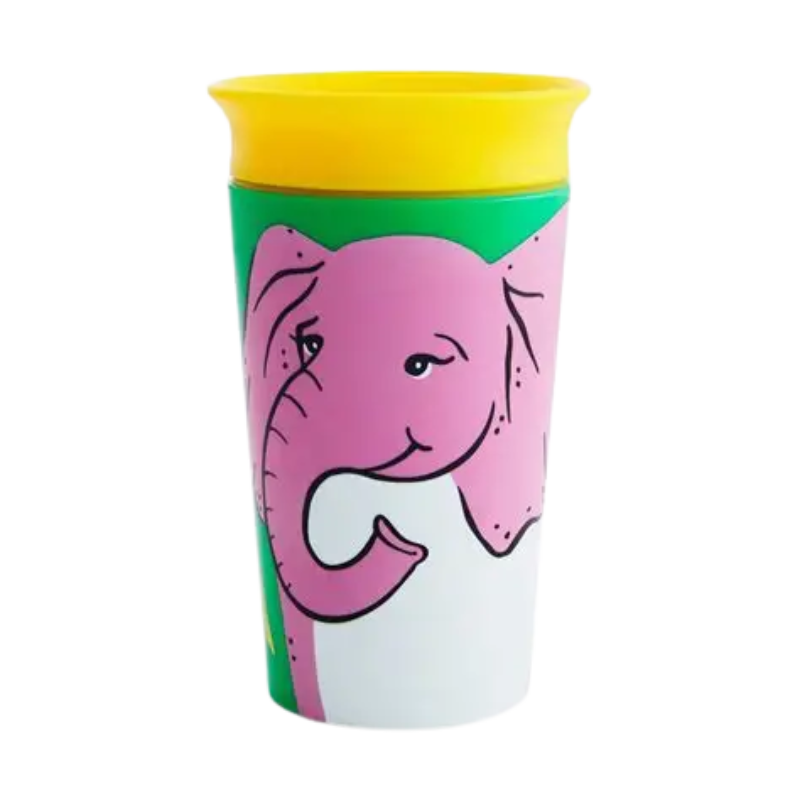 Munchkin Miracle® 360° WildLove Trainer Cup 9oz Elephant - Baby 12m+