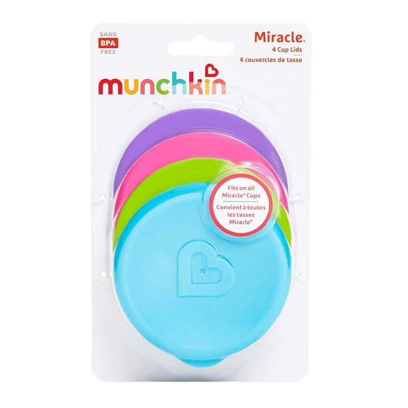 Munchkin Miracle® Cup Lids 4 Pack