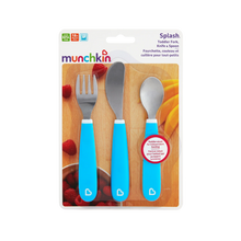 Load image into Gallery viewer, Munchkin Splash™ Toddler Fork, Knife &amp; Spoon Set 18m+
