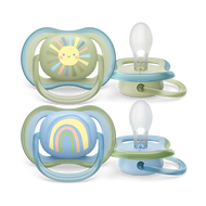 Philips Avent Soother Ultra Air 0-6M Boy Blue/Green