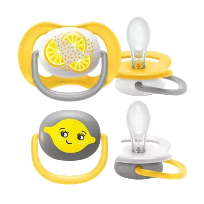 Philips Avent Soother Collection 6-18M Neutral Lemon 2pcs