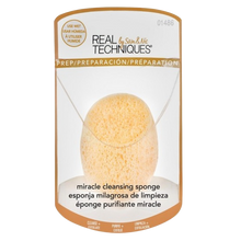 Load image into Gallery viewer, Real Techniques miracle cleansing sponge packaging on a white background
