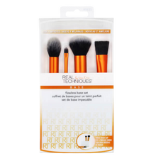 Load image into Gallery viewer, Set of makeup brushes in packaging with 'Real Techniques' branding on a white background
