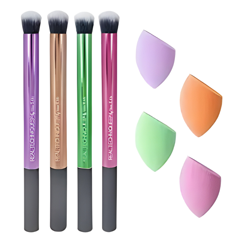 Real Techniques Colour Correcting Brush & Sponge Set – Botika