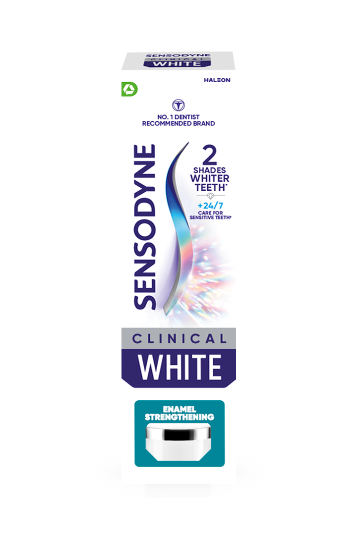 Sensodyne Clinical White Enamel Strengthening Toothpaste 75ml