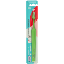 Load image into Gallery viewer, The Tepe Select Extra Soft toothbrush in its packaging.
