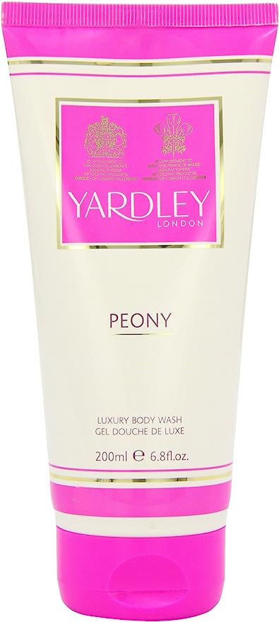 YARDLEY PEONY FLORAL BODY WASH 200ML