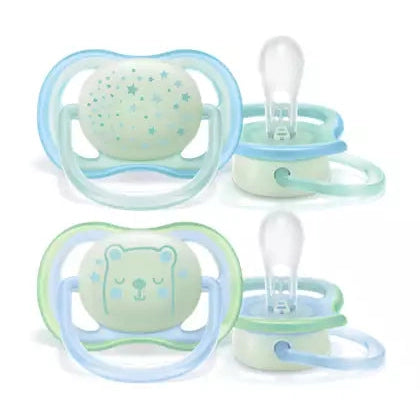 SOOTHER ULTRA AIR NIGHT TIME BOY 2PC SCF376/11