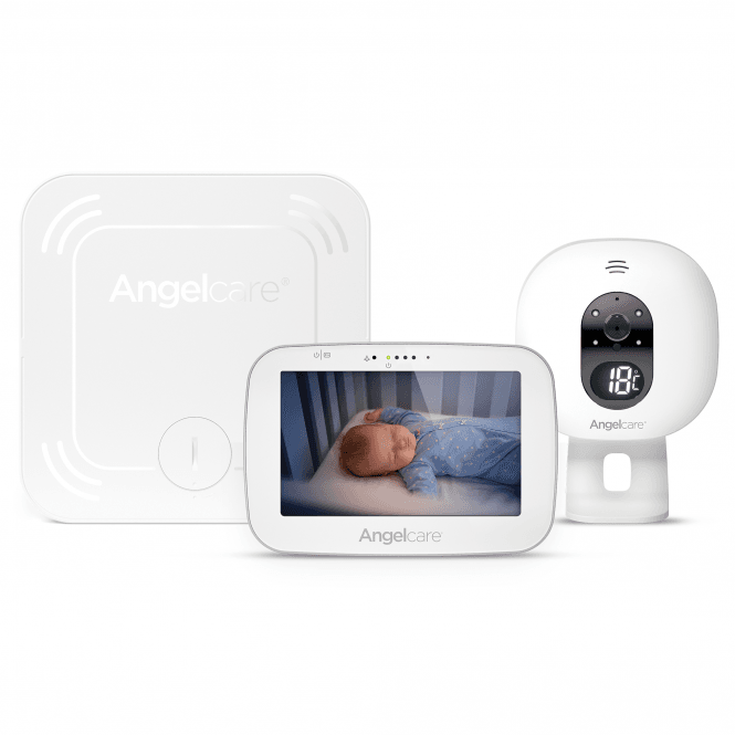 Angelcare Movement & Video 3in1 Monitor w/Wireless Movement Sensory Pad – AC527