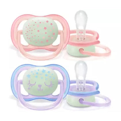 SOOTHER ULTRA AIR NIGHT TIME GIRL 2PC SCF376/12