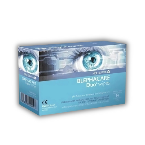 14 sterile cleansing wipes for the sensitive eye area. Removes secretions, soothes irritation, and regulates bacterial balance.