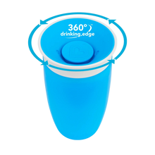 Load image into Gallery viewer, Munchkin Giggles Gift Set (360 Cup 10Oz + S/Catcher) Blue
