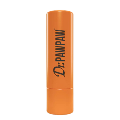 Dr.PAWPAW Mango Lip Balm Stick upright, closed tube