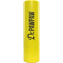 Load image into Gallery viewer, Dr.PAWPAW Original Lip Balm Stick in its signature yellow twist-up packaging, designed to moisturise dry lips and skin.

