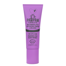 Load image into Gallery viewer, Dr Paw Paw Plumping Lip Oil tube in purple packaging for lips and skin
