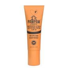 Load image into Gallery viewer, Dr. Pawpaw lip balm tube on a transparent background
