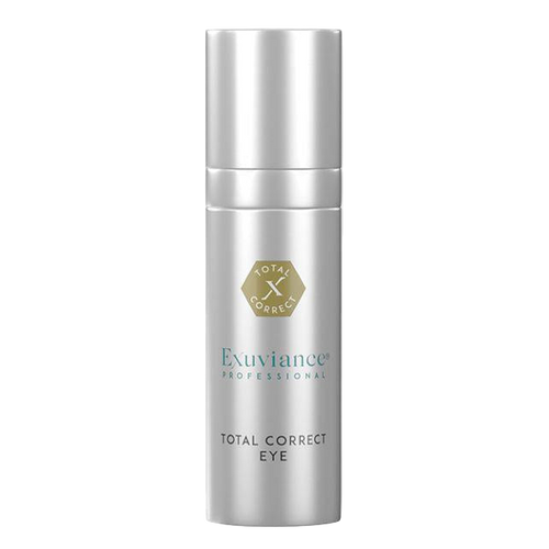 Exuviance Professional Total Correct Eye cream. A targeted eye treatment to reduce fine lines, wrinkles, dark circles, and puffiness for a renewed, younger-looking eye area.