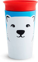 Load image into Gallery viewer, Munchkin Miracle® 360° WildLove Trainer Cup 9oz Polar Bear - Baby 12m+
