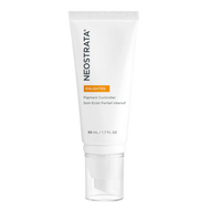 A tube of NeoStrata Enlighten Pigment Controller, a targeted treatment pump designed to address skin discoloration and promote an even skin tone.