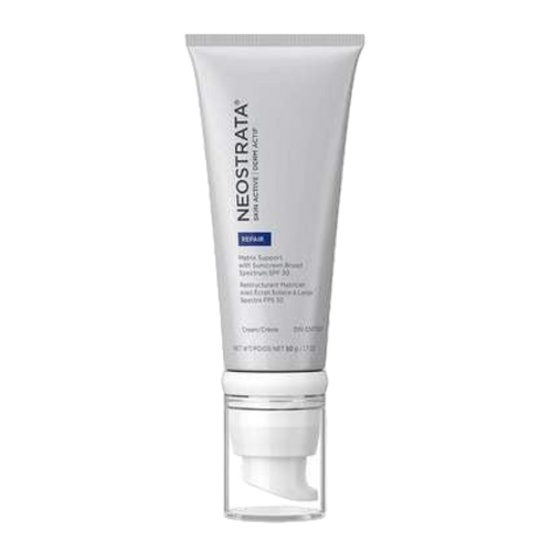 NeoStrata Repair Matrix Support Day Cream (50g) with Broad Spectrum Sunscreen SPF 30. A moisturizing cream that helps repair and rebuild skin's matrix, reduce wrinkles, and protect against UV damage.