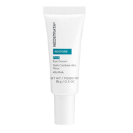 A white 15 g tube of NeoStrata Restore PHA Eye Cream. The packaging features the 