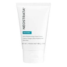 Load image into Gallery viewer, NeoStrata Restore Ultra Moisturizing Face Cream (40g tube) with 10% PHA. This cream provides intense hydration, helps reduce visible signs of aging, and is ideal for dry or sensitive skin.
