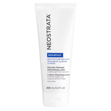Load image into Gallery viewer, NeoStrata Resurface Glycolic Renewal Smoothing Lotion (200mL) with 10% AHA. A lightweight lotion that exfoliates to improve skin texture and clarity and reduce the appearance of fine lines.
