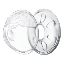 Load image into Gallery viewer, Philips Avent Breast Milk Collecting Shells with ventilated and milk collection shells
