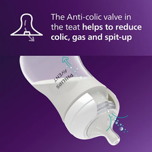 Load image into Gallery viewer, Philips Avent Natural Response teat with anti-colic valve designed to reduce air intake
