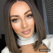 Load image into Gallery viewer, Lydia Fowler wearing REEM lashes, styled for a polished natural daytime makeup look.
