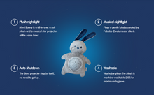 Load image into Gallery viewer, Mimi Bunny Plush Projector
