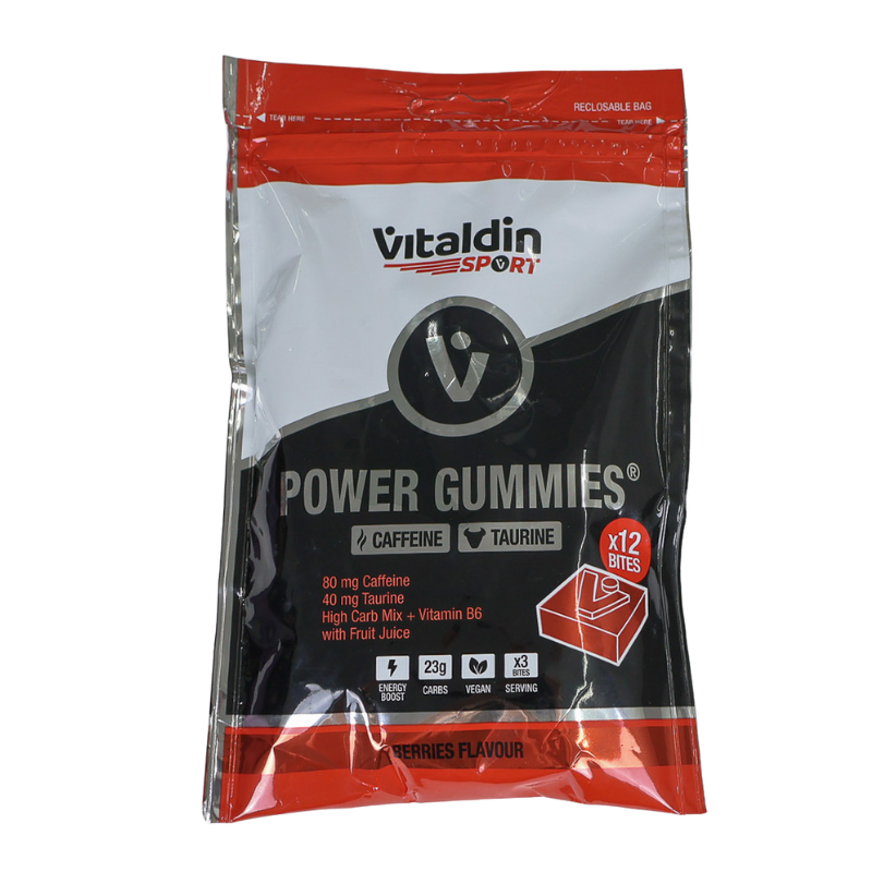 Vitaldin Sport Power Gummies with electrolytes for hydration and energy