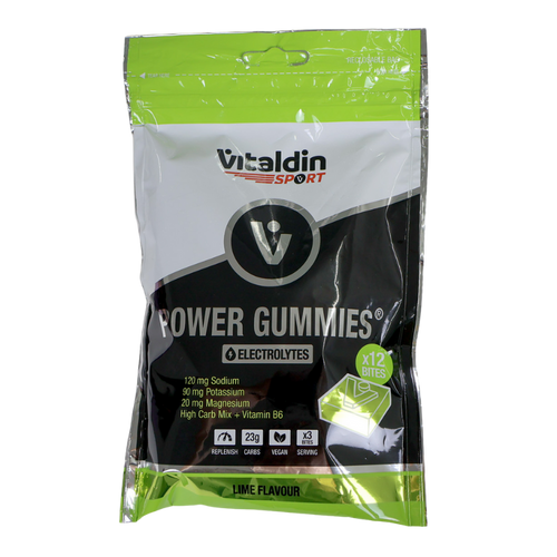 Vitaldin Sport Power Gummies with electrolytes for hydration and energy