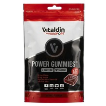 Load image into Gallery viewer, A bag of berry-flavoured Vitaldin gummies, which combine caffeine and taurine to provide immediate and sustained energy.

