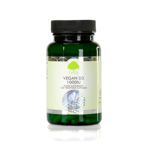 G&G Vegan Vitamin D3 1000iu - 120 Capsules-Vitamins & Supplements-botikashop