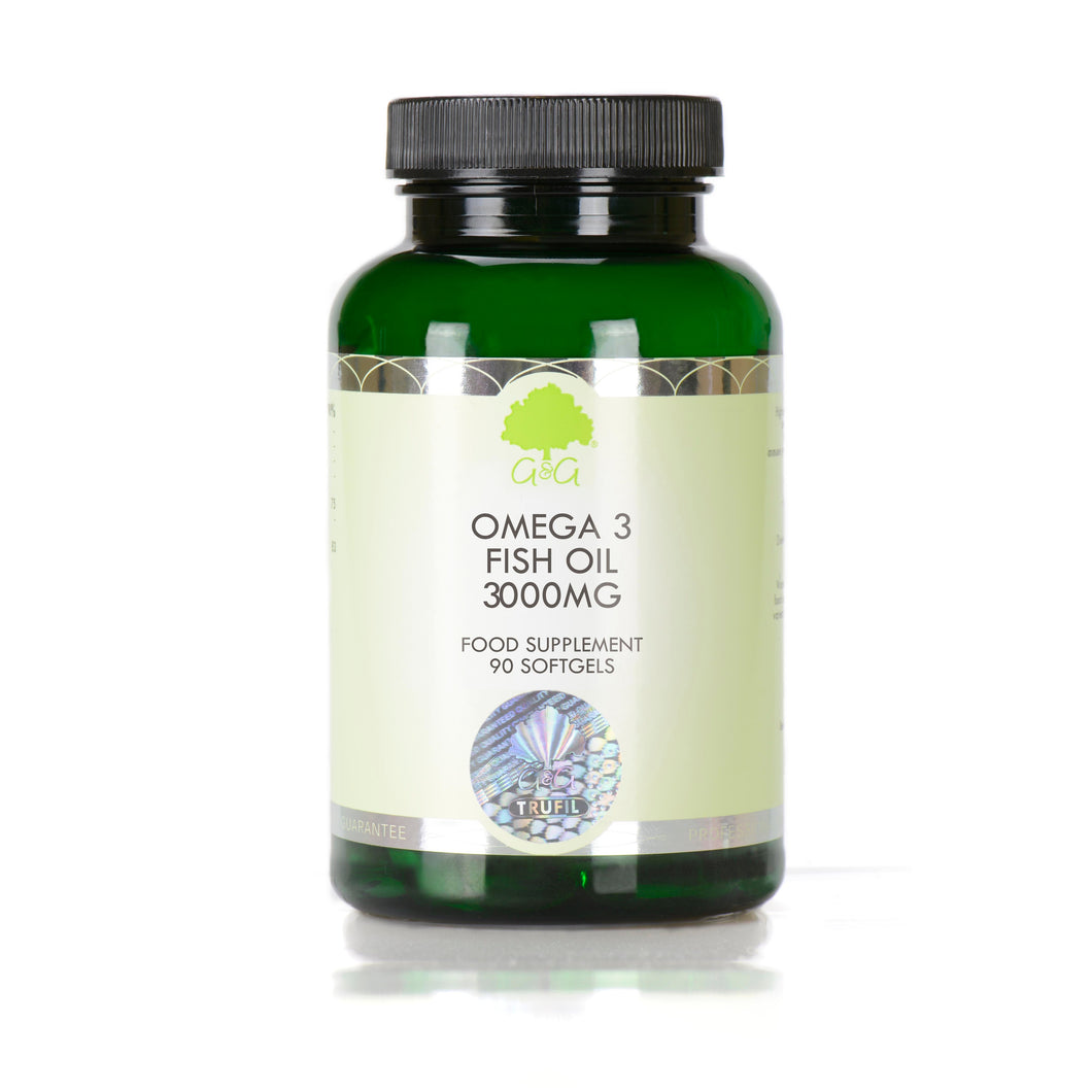 G&G Omega 3 Fish Oil 3000mg - 90 Softgels-Vitamins & Supplements-botikashop