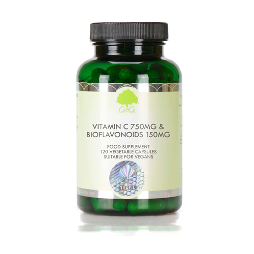 G&G Vitamin C 750mg & Bioflavonoids 150mg - 120 Capsules-Vitamins & Supplements-botikashop