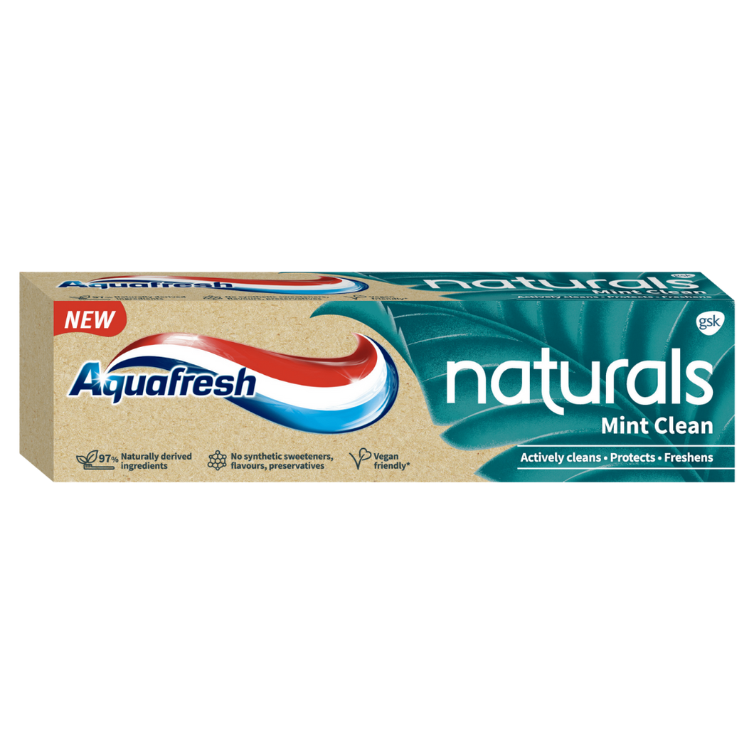 AQUAFRESH NATURALS MINT CLEAN TP 75