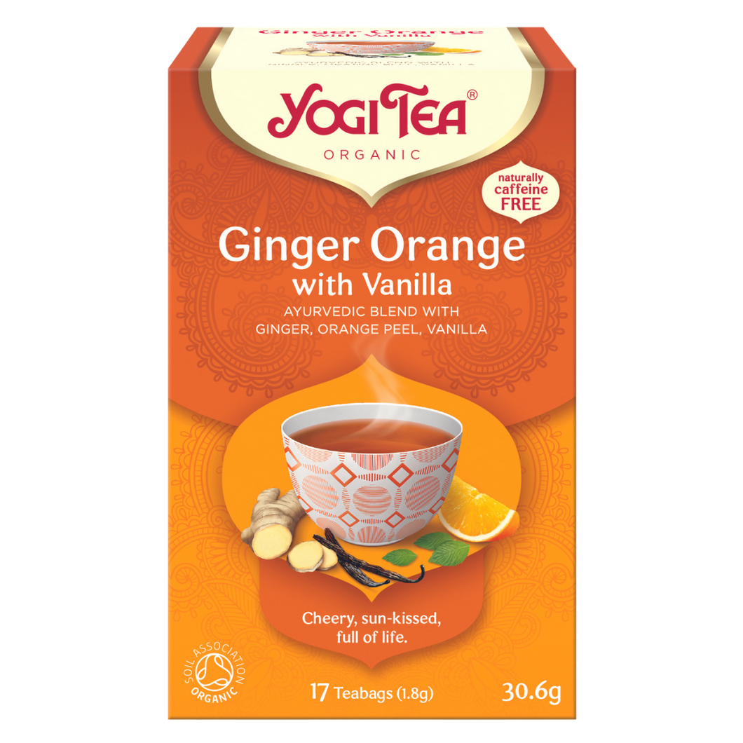 YOGI  TEA® Ginger Orange with Vanilla