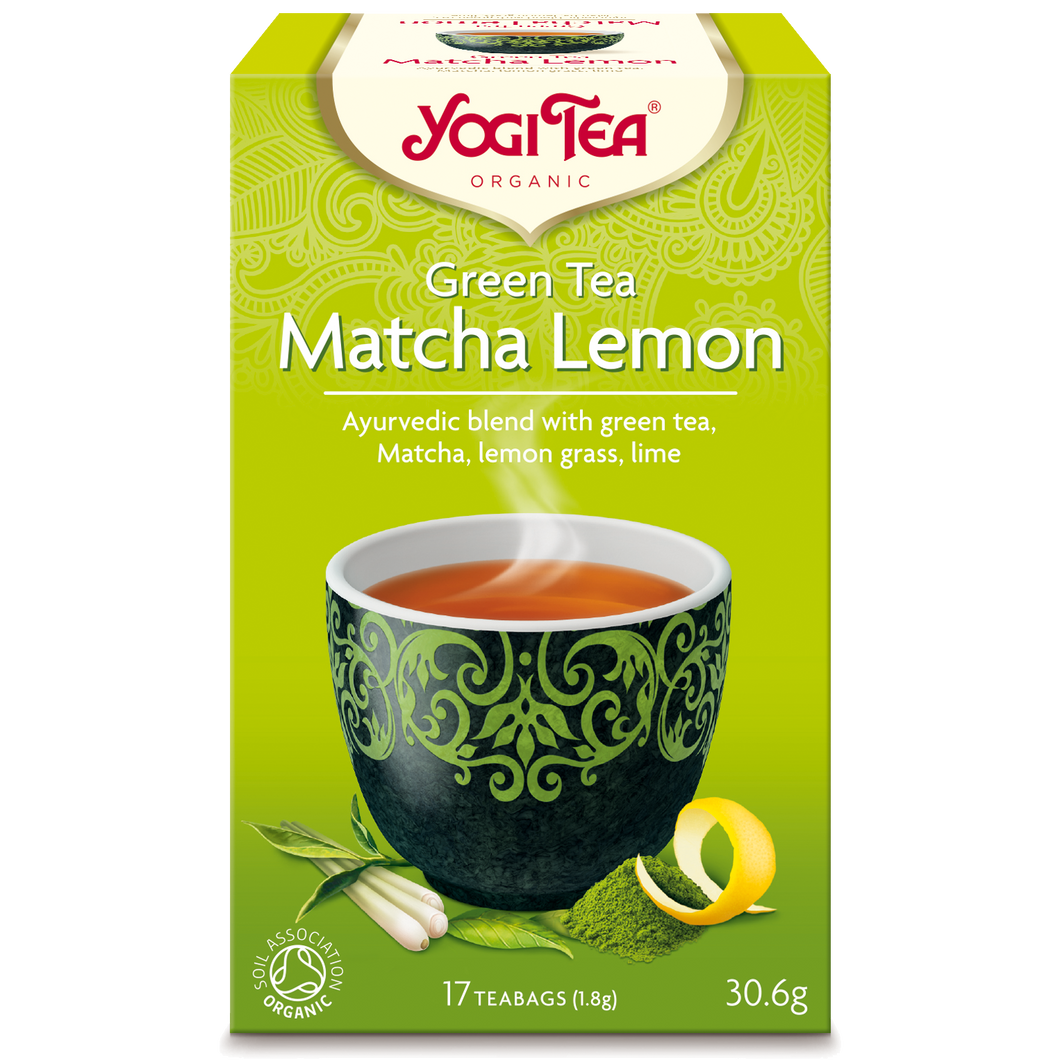 YOGI TEA® Green Tea Matcha Lemon- [collection_title] - Drink- YOGI TEA- botika malta - buy online