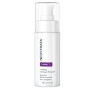 A bottle of NeoStrata Correct Firming Collagen Booster, a targeted serum designed to support skin's natural collagen for a firmer appearance.